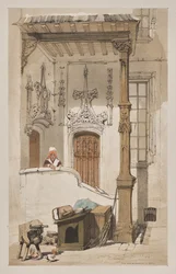 Malerische Architektur in Paris, Gent, Antwerpen, Rouen: Rue des Marmousets, Paris