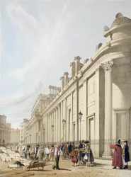 Die Bank of England in Richtung Mansion House, aus 