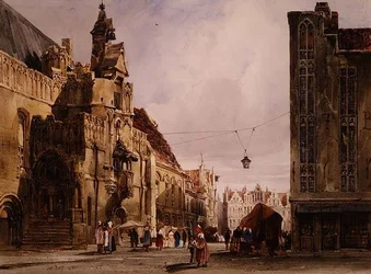 Das Rathaus von St. Omer