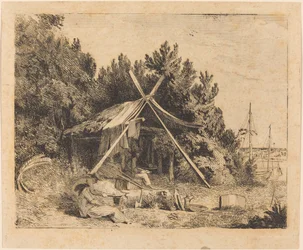 Das Lager von Stothard, Blake, Ogleby