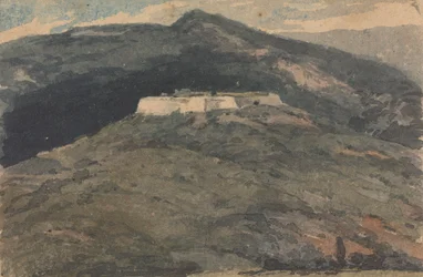 Fort Putnam von Capn. Philips Salon. W. P. 1. Versuch, aus der Natur
