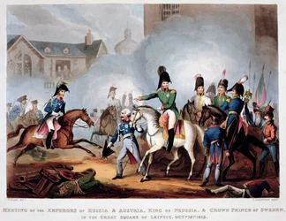 Die alliierten Kommandanten in Leipzig, 1813-1815
