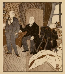 Eltern besuchen ihren Sohn in seiner Studentenwohnung und entdecken eine Haarnadel eines Mädchens in seinem Bett