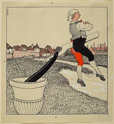 Reinliche Scheidung, Simplicissimus XXV/9