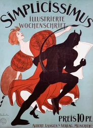 Simplicissimus Werbeplakat