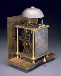 Mechanismus einer Charles II Dreißig-Stunden-Standuhr, ca. 1680