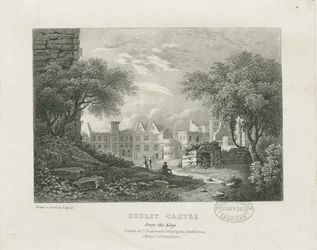 Dudley Schloss - Der Bergfried: Lithographie, undatiert [19. Jh.]