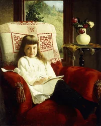 Mildred Wallace als junges Mädchen