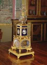 Musikalischer Automat, Necessaire und Uhr, von Thomas Weekes, ca. 1800