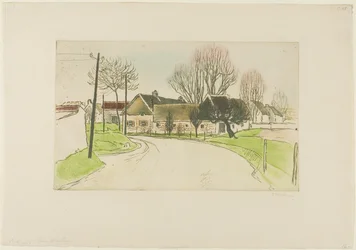 Das Haus am Rande des Dorfes