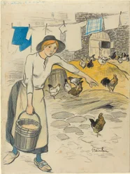 Bauernmädchen, 1896