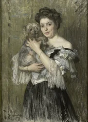 Maria Catharina Josephine Jordan (1866-1948), Ehefrau des Malers George Hendrik Breitner