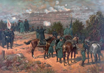 Schlacht von Chattanooga, veröffentlicht von L. Prang & Co., 1886