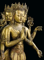Ekadashalokeshvara-Statue