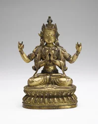 Sukhavati Avalokiteshvara, Spätes 17. bis frühes 18. Jahrhundert