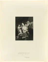 Lady Cockburn und Familie, aus Old English Masters