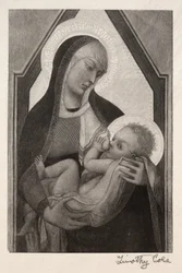 Alte italienische Meister: Madonna und Kind, 1888-1892