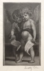 Alte italienische Meister: Zwei Kinderengel, 1888-1892