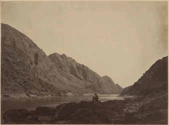 Iceberg Canyon, Colorado River, Blick flussaufwärts