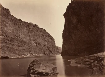 Black Cañon, Colorado River, Blick flussabwärts, nahe Lager 7