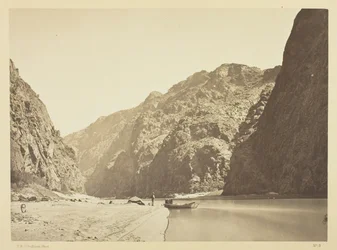 Black Cañon, von Mirror Bar aus flussaufwärts gesehen