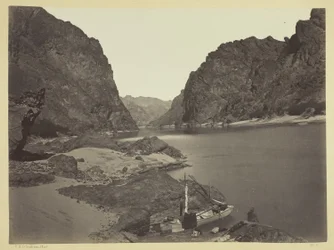 Black Canyon, Colorado River, Blick von Camp 7