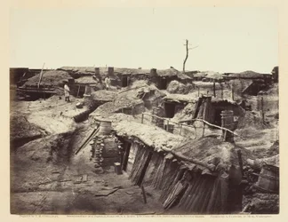 Unterkünfte der Männer in Fort Sedgwick