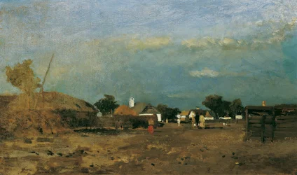 Landschaft in der Puszta