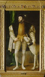 Kaiser Karl V. und Hund