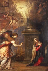 Die Verkündigung, Kirche San Domenico Maggiore in Neapel