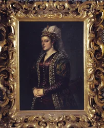 Porträt von Caterina Coronaro 1542
