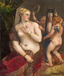 Venus mit Spiegel, um 1555