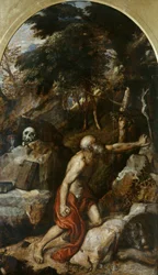 Der büßende Heilige Hieronymus, ca. 1550