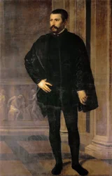 Porträt von Diego Hurtado de Mendoza y Pacheco 1503-1575, ca. 1535-1540