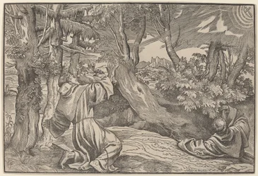 Der heilige Franziskus empfängt die Stigmata
