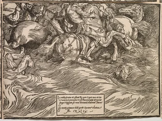 Die Versenkung der Armee des Pharao im Roten Meer