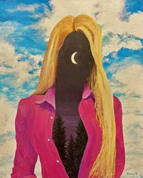 Geheimnisvolle Naturfrau