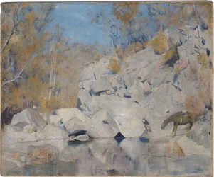 In einer Ecke am Macintyre, 1895