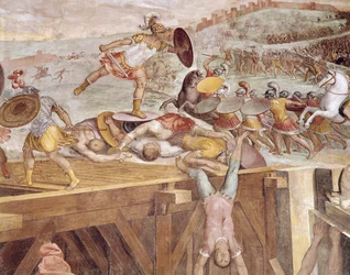 Horatius Cocles auf der Sublicianischen Brücke