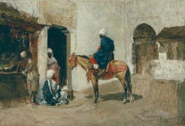 Marokkaner zu Pferd