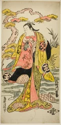 Der Schauspieler Sanogawa Mangiku I