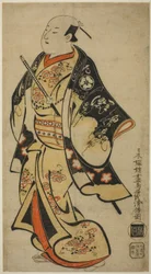 Der Schauspieler Uemura Kaemon (?)