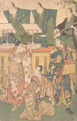 Szene aus einem Drama, ca. 1788