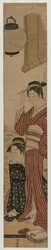 Zwei Geishas auf einem Balkon, 1782