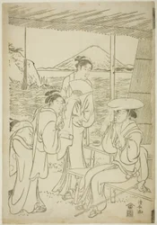 Besucher von Enoshima