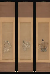 Der glückverheißende Noh-Tanz Okina, ca. 1790-95