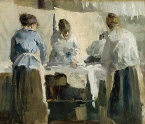 Französische Frauen beim Bügeln, 1889