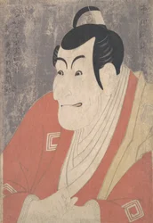 Ichikawa Ebizo IV als Takemura Sadanojo im Stück Koinyobo Somewake Tazuna, 1794