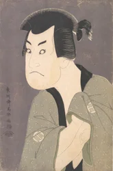 Sakata Hangoro III als Fujikawa Mizuemon im Stück Hana Ayame Bunroku Soga, 1794