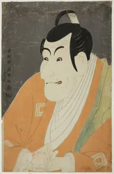Der Schauspieler Ichikawa Ebizo IV als Takemura Sadanoshin